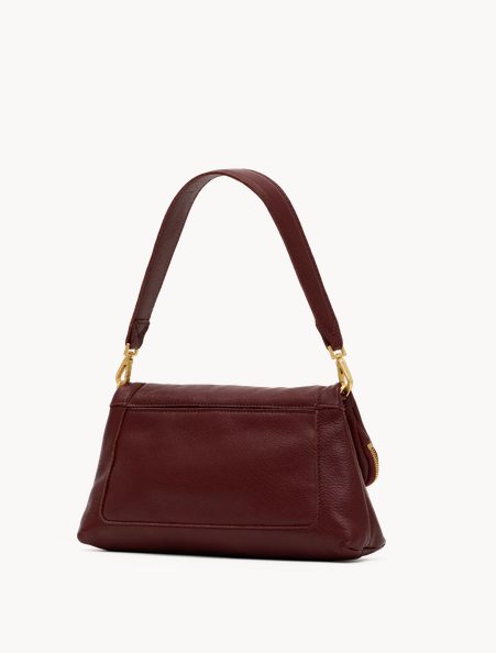 Beverly Medium Cherrywood Pebble Brushed Gold