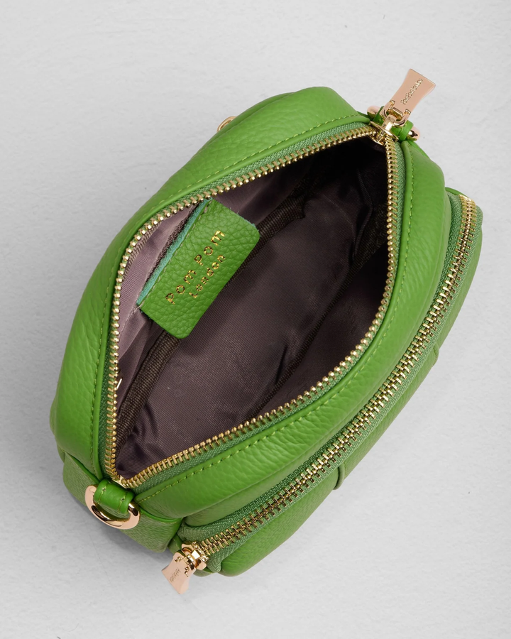 Pom Pom London Original Mini Bag Frog Green