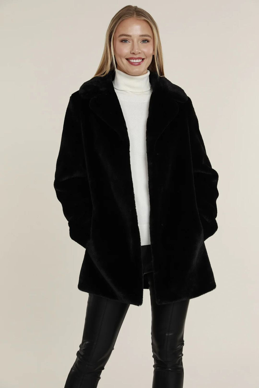 Faux Fur Coat
