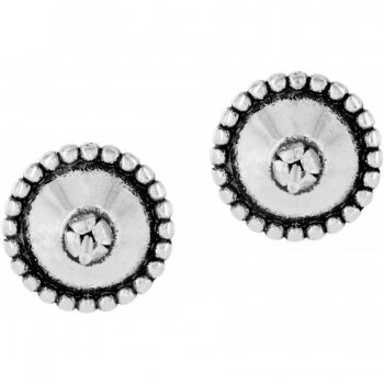 Twinkle Large Post Earrings Silver