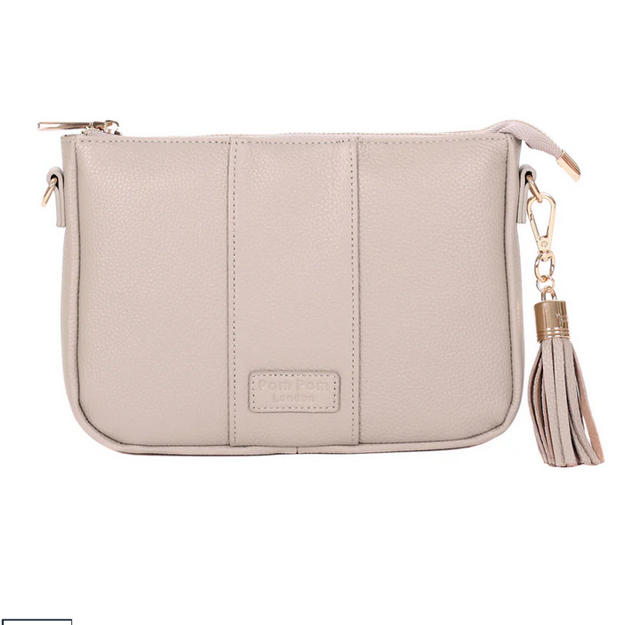 Pom Pom London City Slim Bag Stone