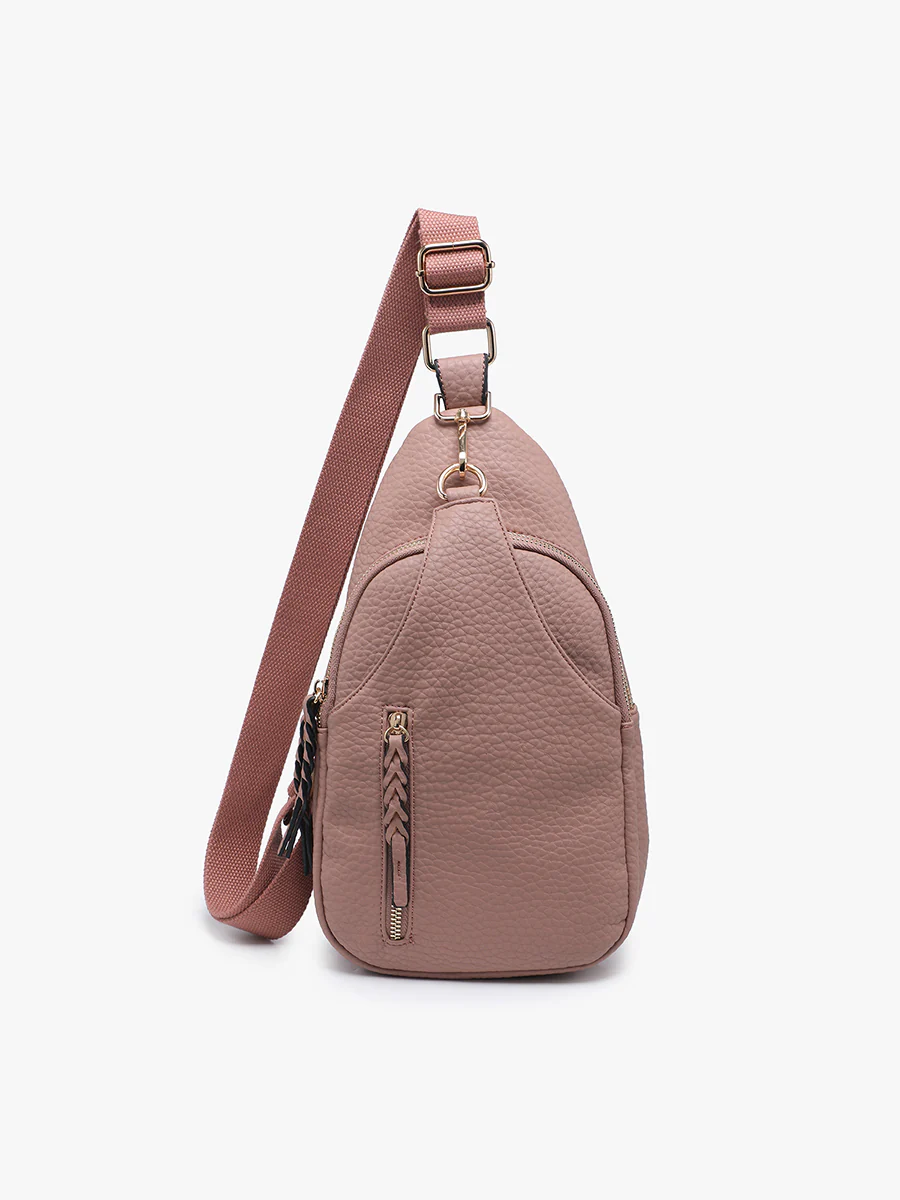 Nikki Sling Bag in Dusty Rosewood