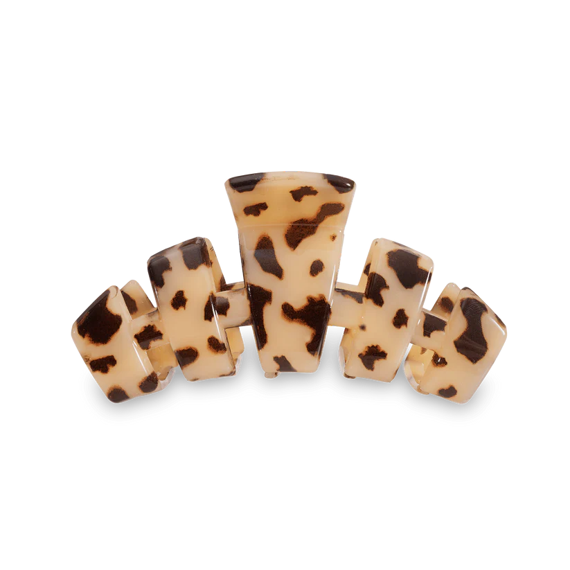 Classic Medium Claw Hair Clip Blond Tortoise