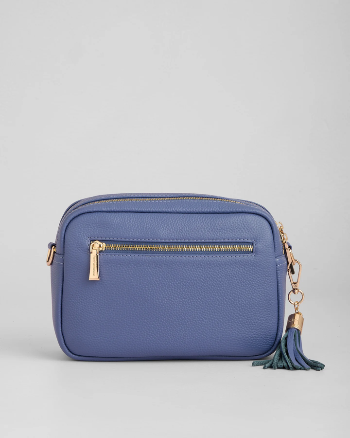 Pom Pom London City Duo Bag Lupin Blue