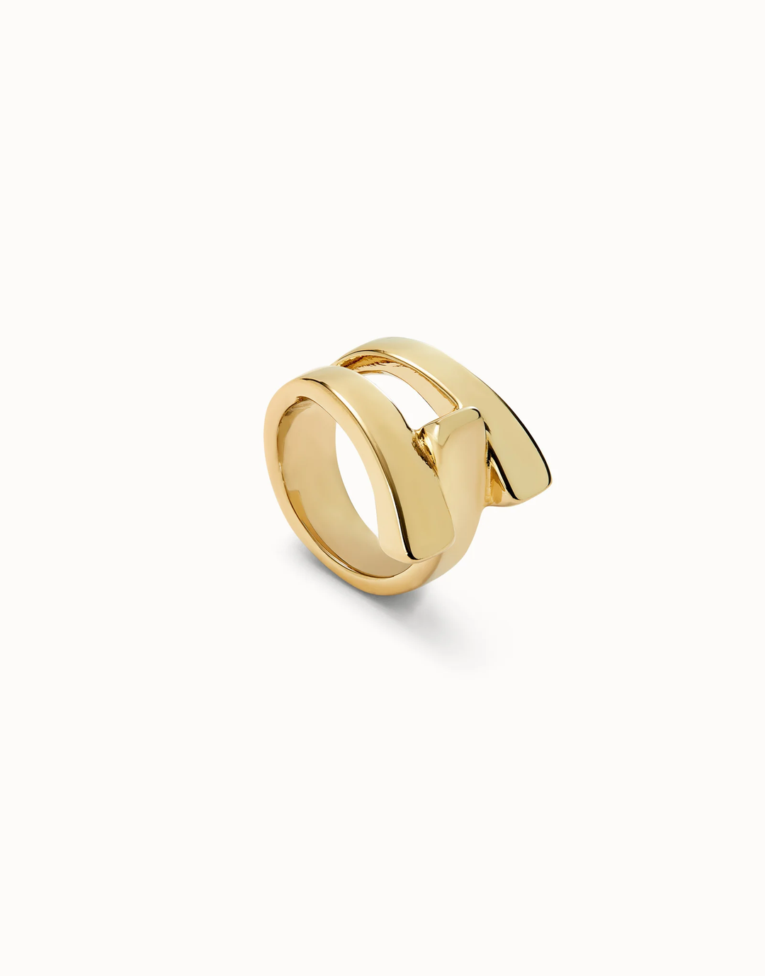 Ser Original Smooth Rectangular Ring Size 7.5