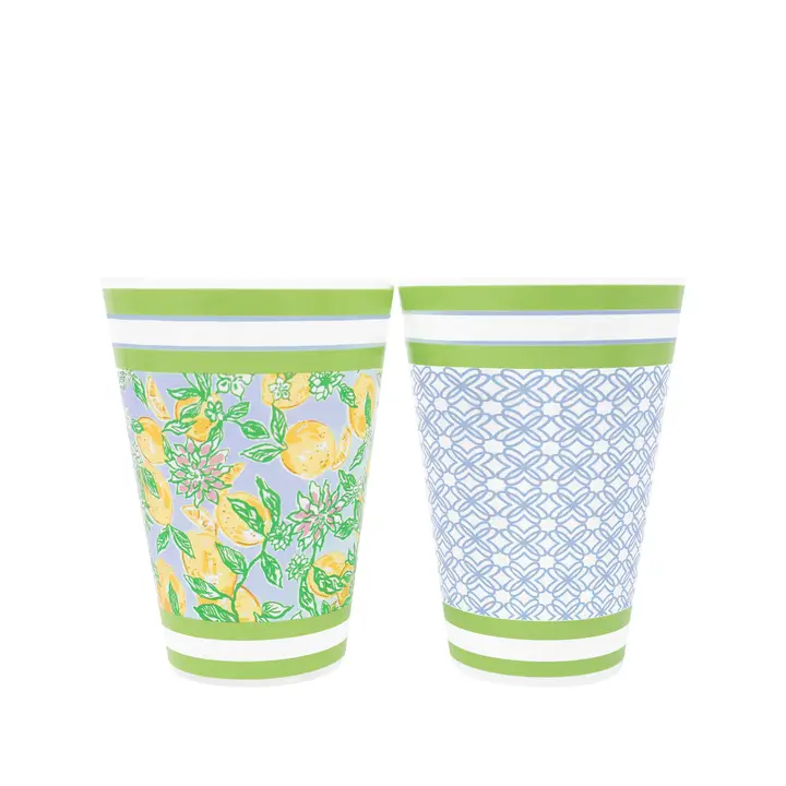 Pool Cups Lime Make Lemonade