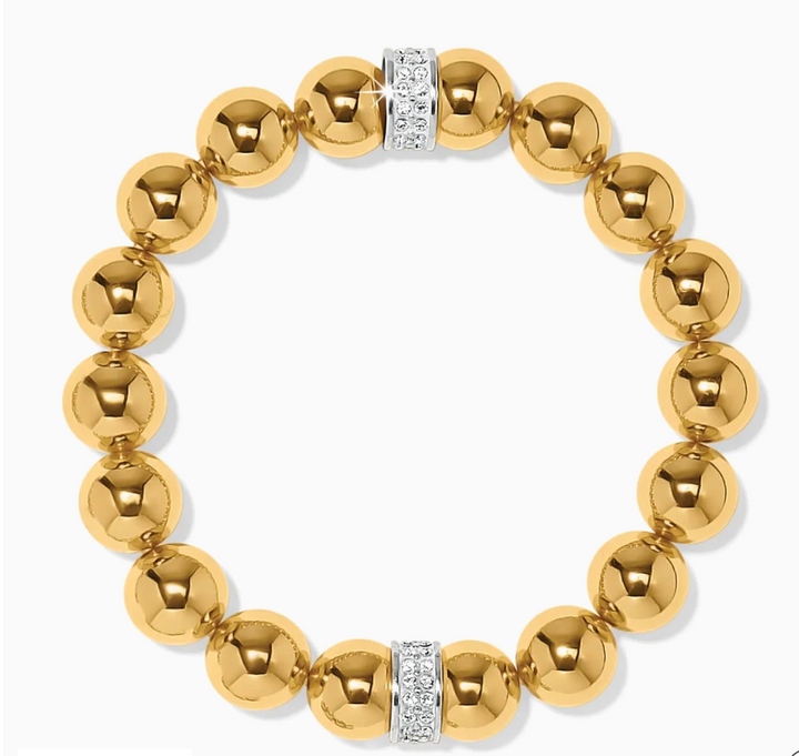 Meridian Stretch Bracelet Gold OS