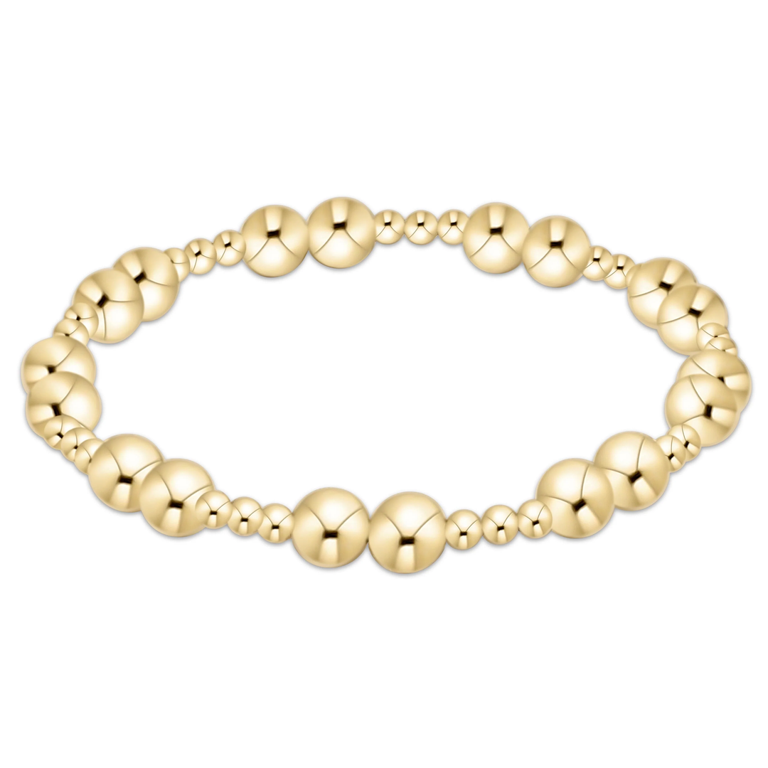 Extends Together  6mm Bracelet Gold