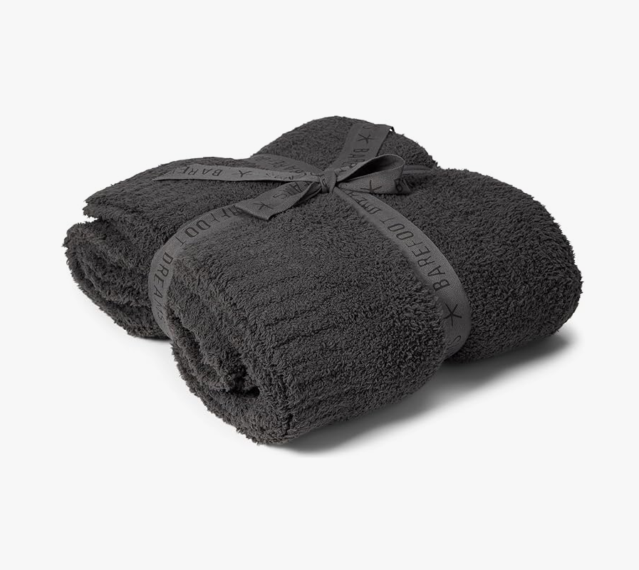 CozyChic Throw Carbon