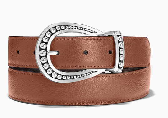 Reversible Belt Bourbon/Black 1-1/4"