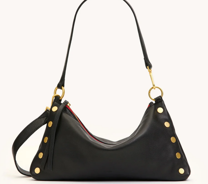 Kyle Medium Bag Black/Brushed Gold Red Zip
