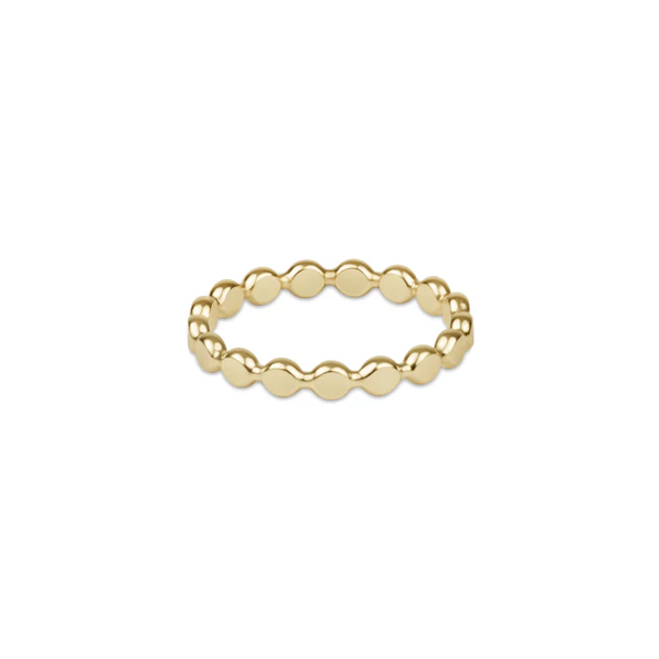 Classic Gold Bead Ring