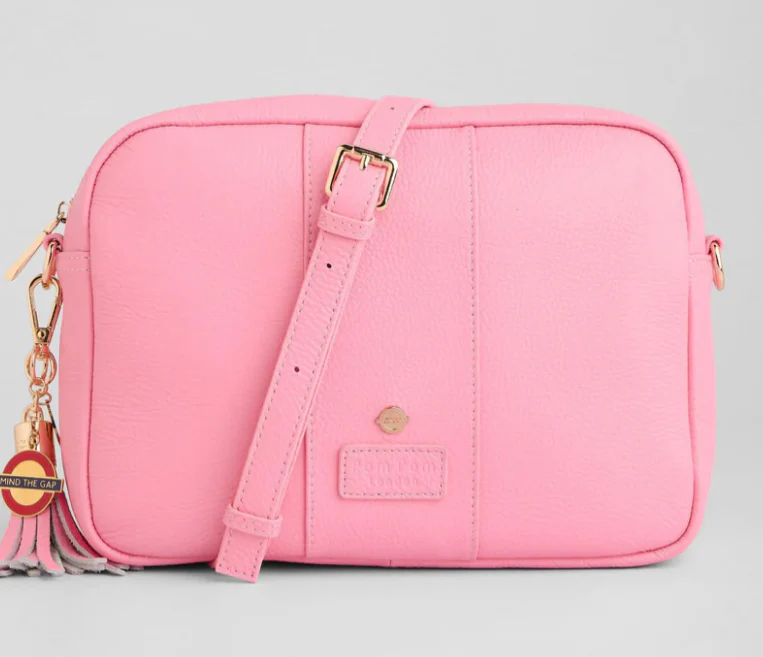 Pom Pom London City Plus Bag Hammersmith and City Line Pink