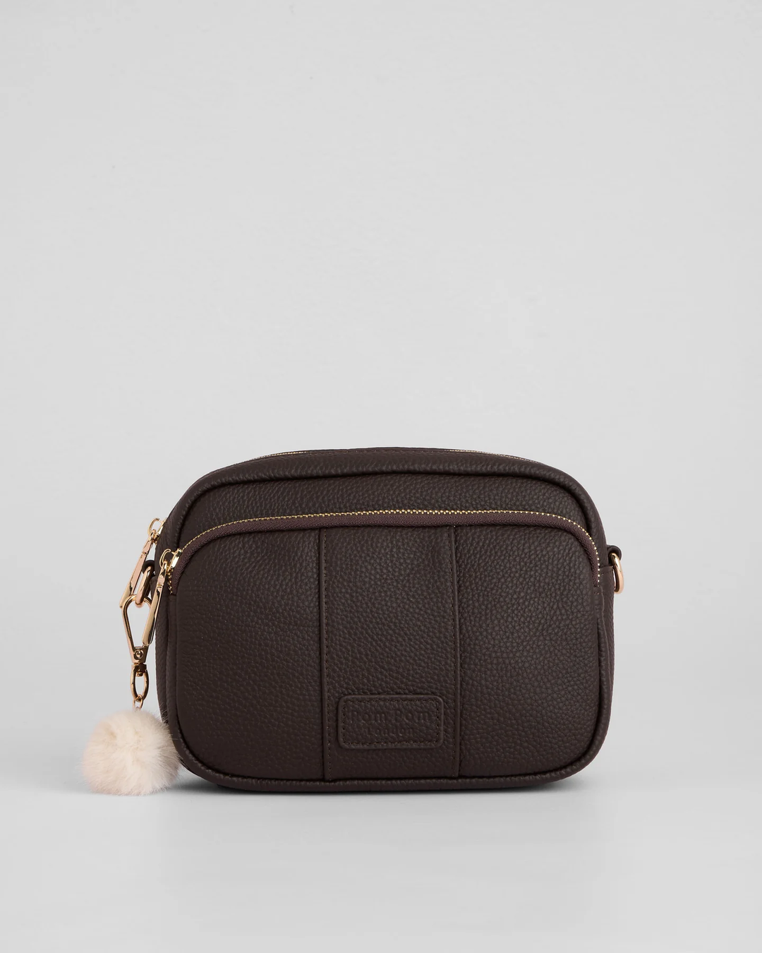 Pom Pom London Original Bag Chocolate Plum