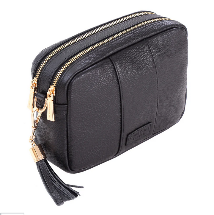 Pom Pom London City Duo Bag Black