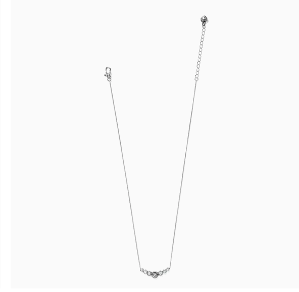 Illumina Celeste Bar Silver Necklace