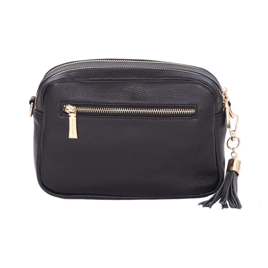 Pom Pom London City Duo Bag Black