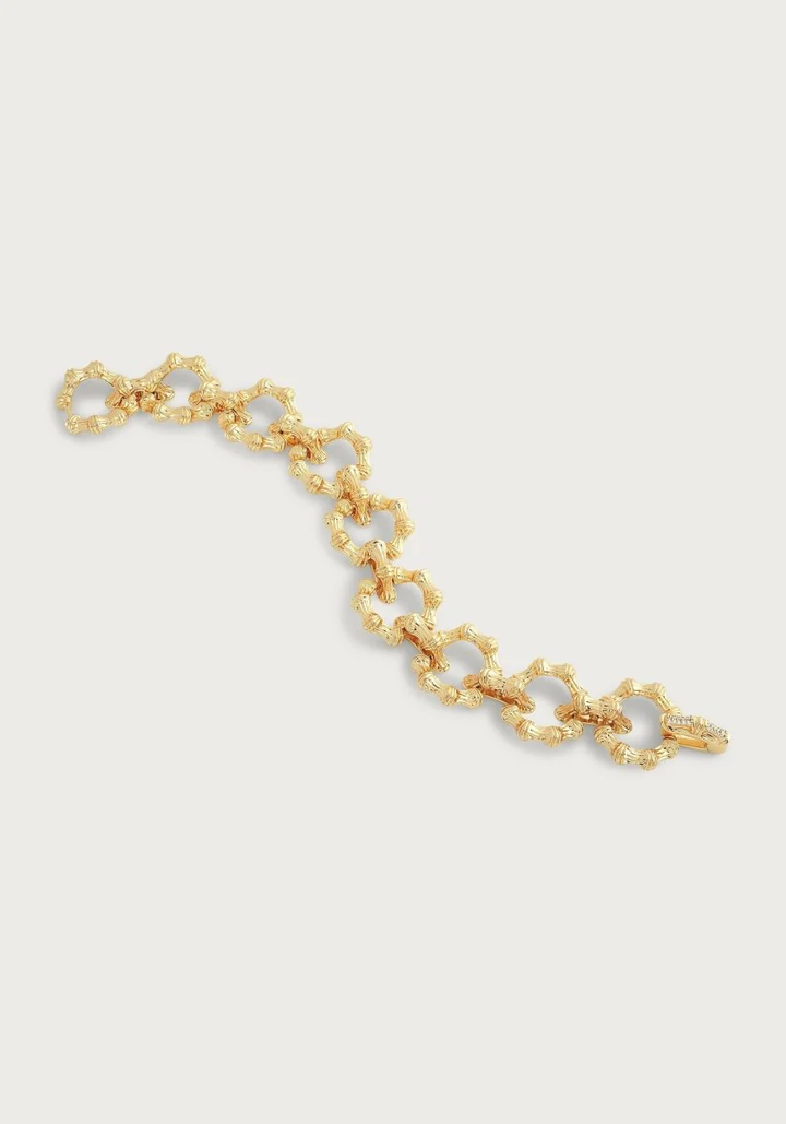 Anabel Aram Bamboo Chain Bracelet
