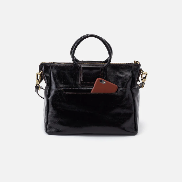 Sheila Medium Satchel Black
