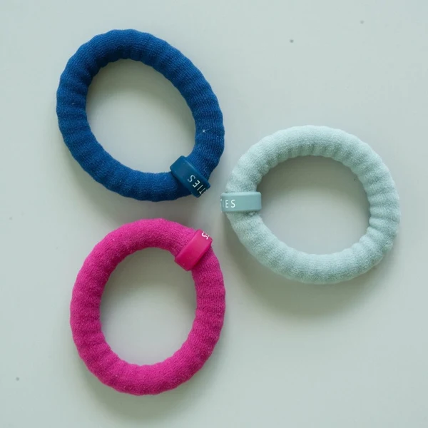 Autumn Assortments Small 3 Pack Nylon Hair Ties