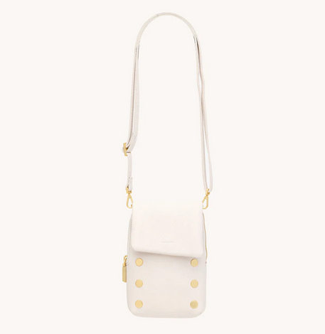 VIP Mobile Crossbody Calla Lily White/Brushed Gold