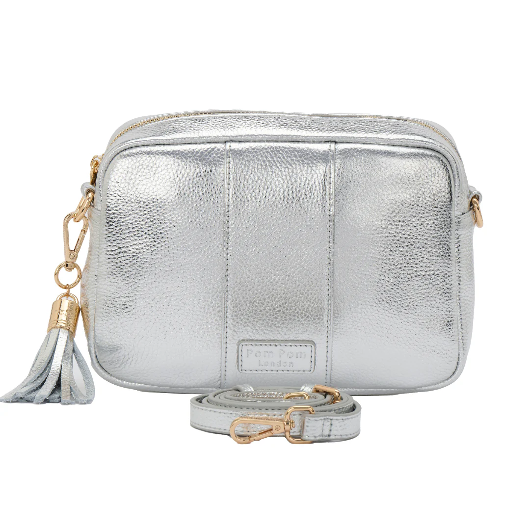 City Bag Metallic Silver