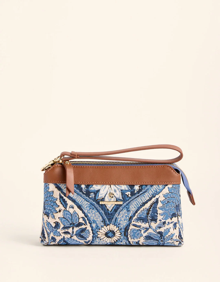 Emma Wristlet Japonica Cartouche Blue