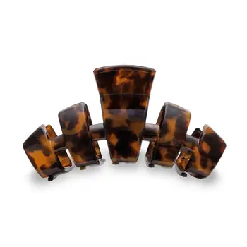 Large Classic Hair Clip Tortoise