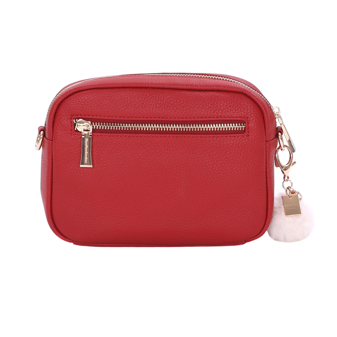 Pom Pom Original Bag Crimson Red
