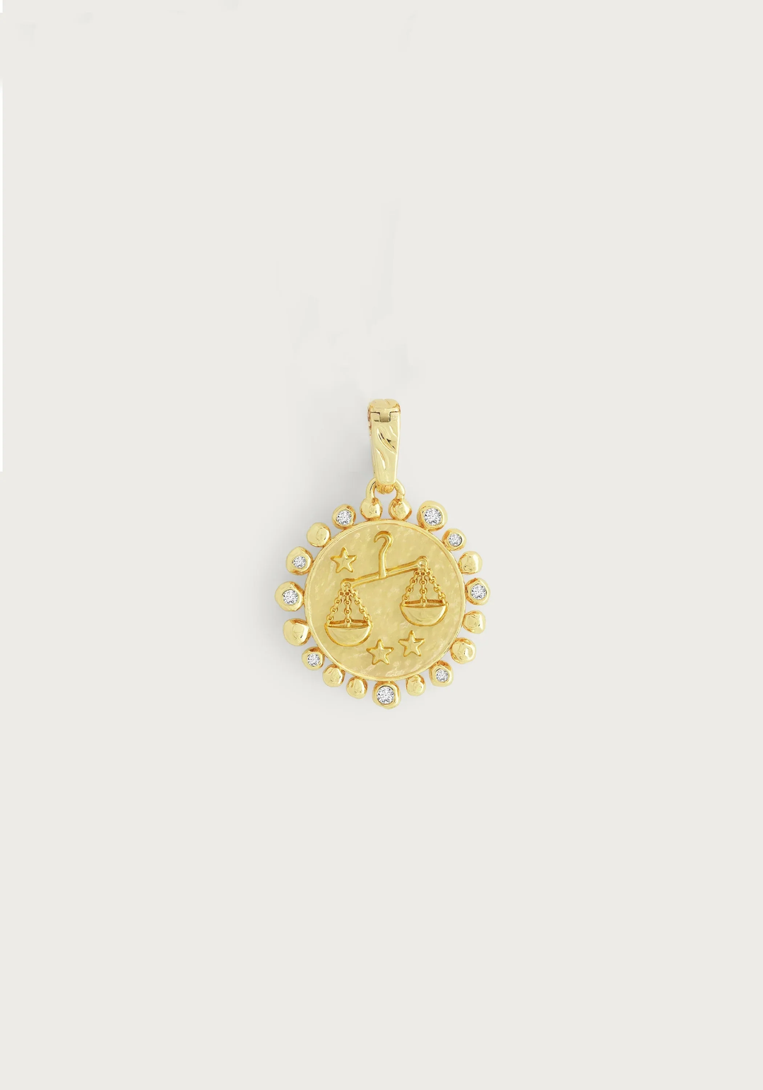 Anabel Aram Zodiac Pendant Necklace Libra