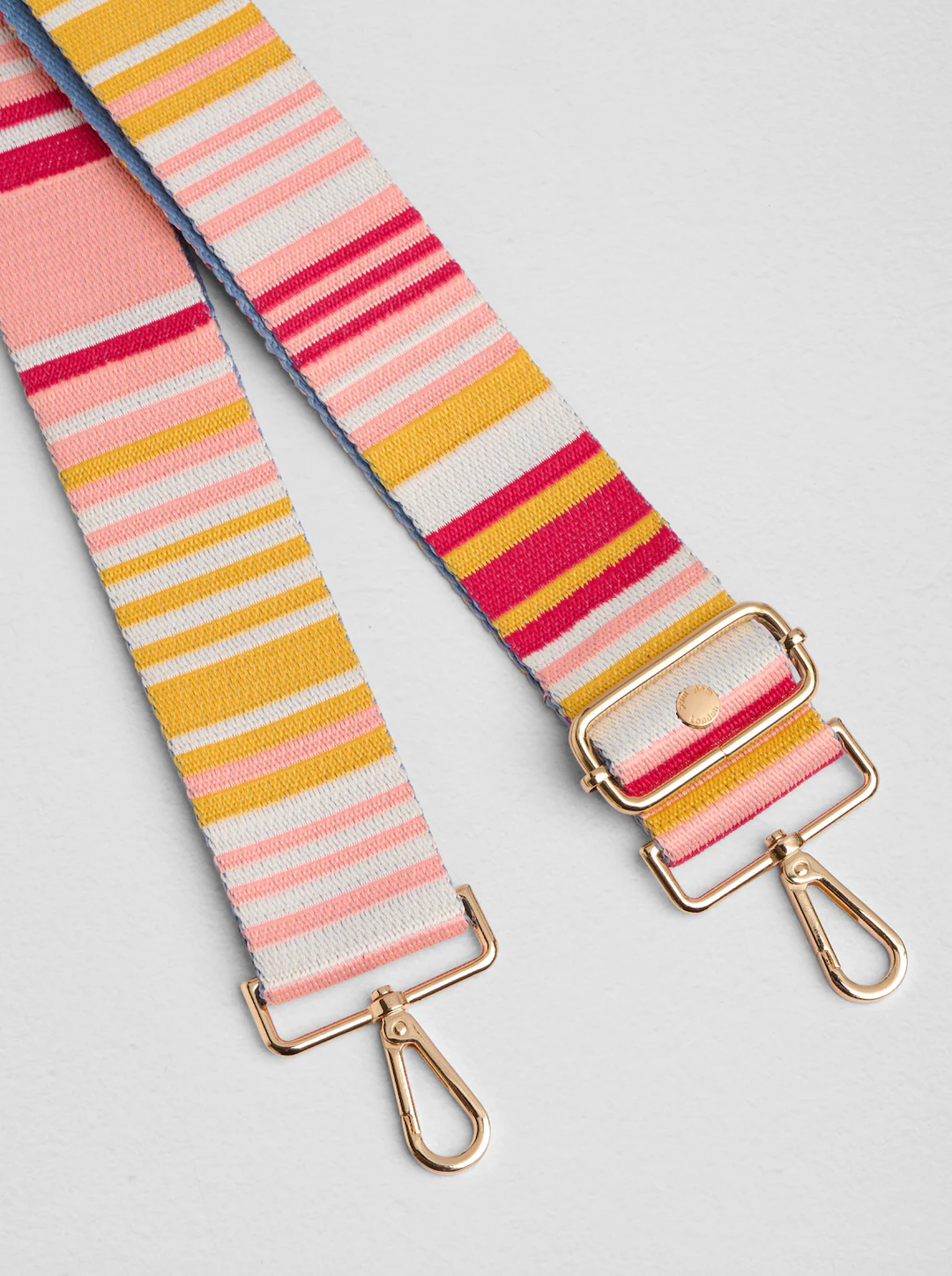 Pom Pom Strap Mango Tango Stripe