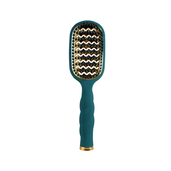 Vented Hair Brush Teal With It