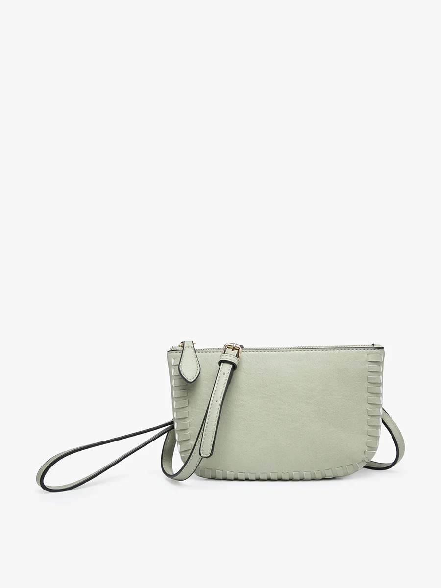 Bonnie Whipstitch Crossbody in Sage