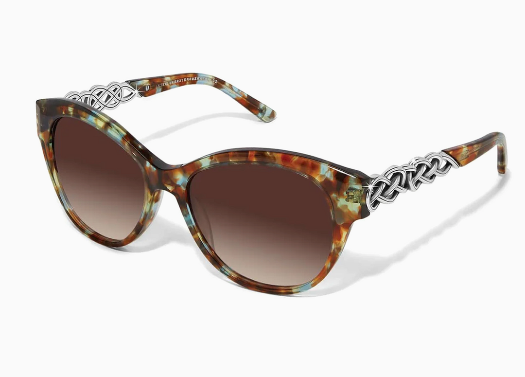 Interlok Braid Sunglasses Blue Havana OS