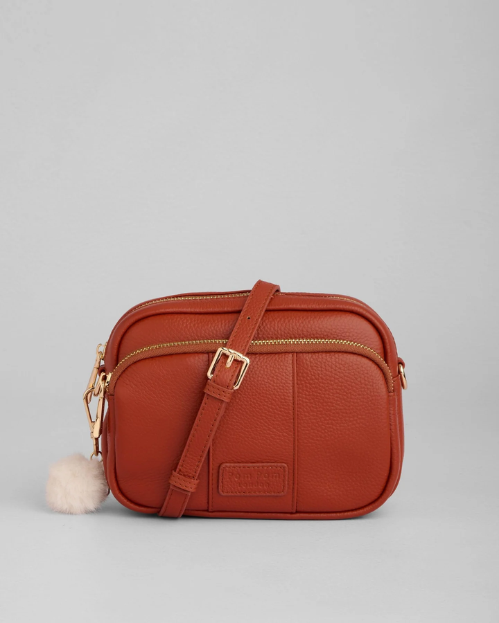 Pom Pom London Original Bag Burnt Orange