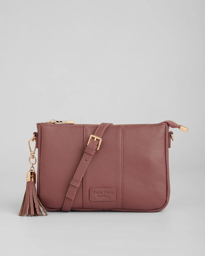 Pom Pom London City Slim Bag Dusky Orchid
