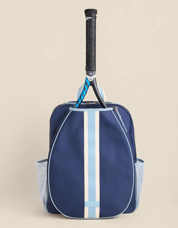 Armada Tennis Backpack Navy Blue Stripe OS