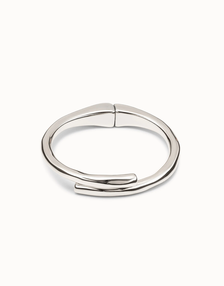 Meeting Point Tubular Shaped Bangle Bracelet