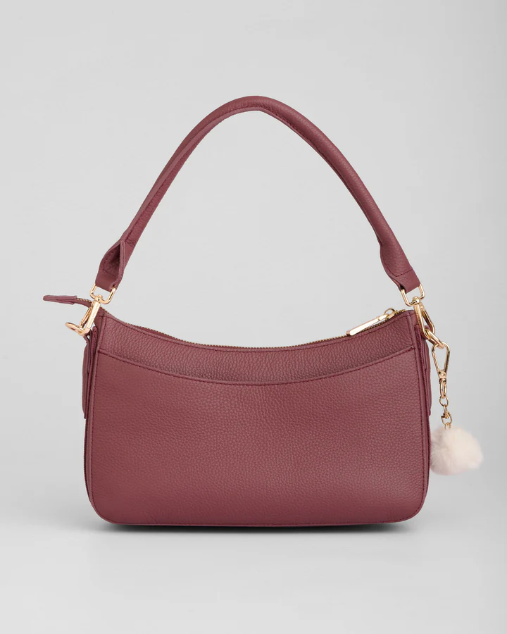 Edgware  Bag Deep Burgundy