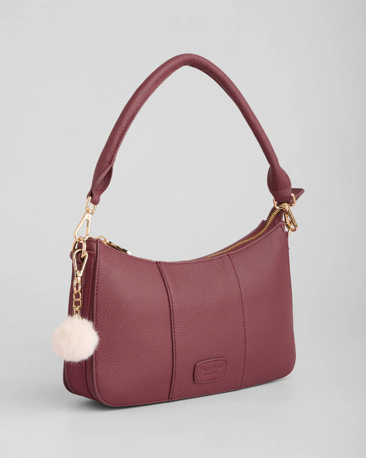 Edgware  Bag Deep Burgundy