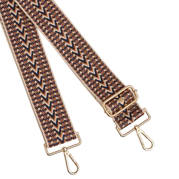 Pom Pom Strap Chestnut Tribal