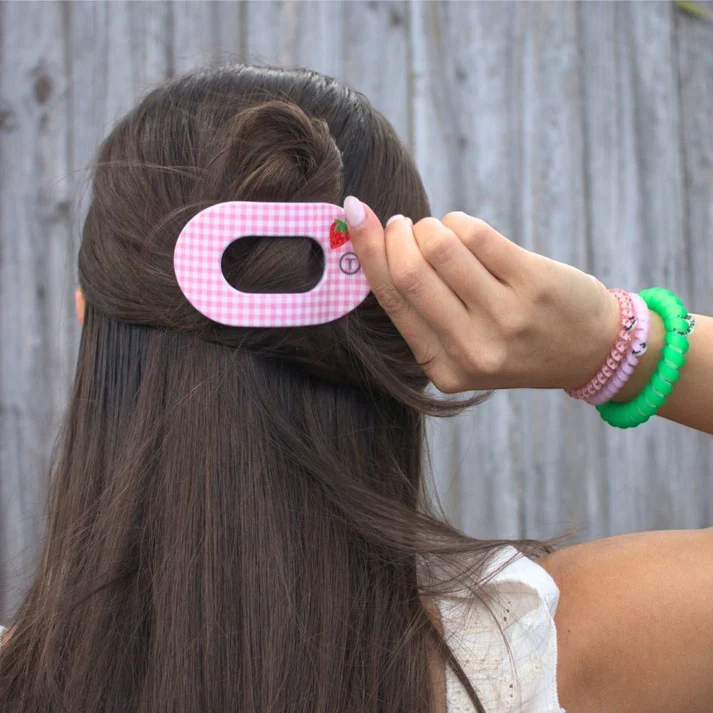 Small Flat Round Clip Handpicked