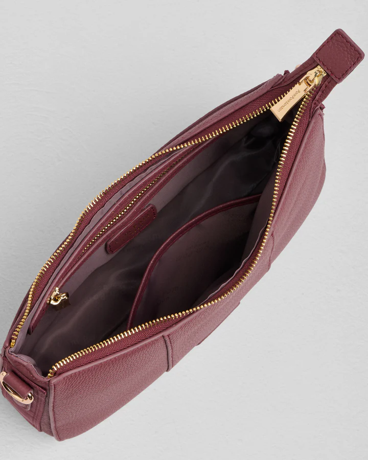 Edgware  Bag Deep Burgundy