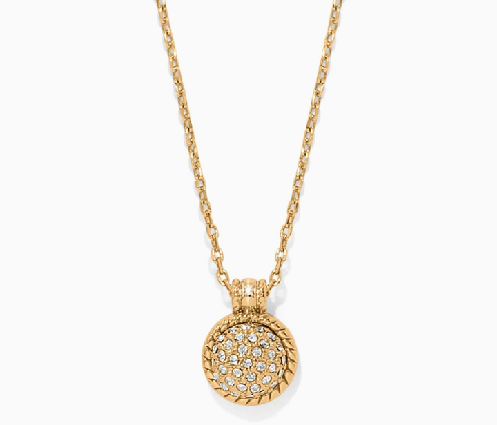 Illumina Celeste Dome Gold Necklace