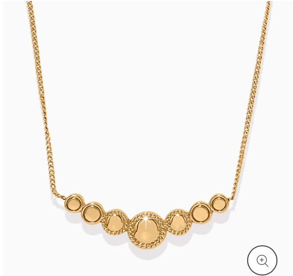 Illumina Celeste Bar Gold Necklace