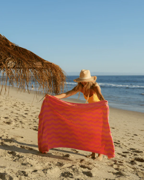 Rumble Waves Turkish Beach Towel