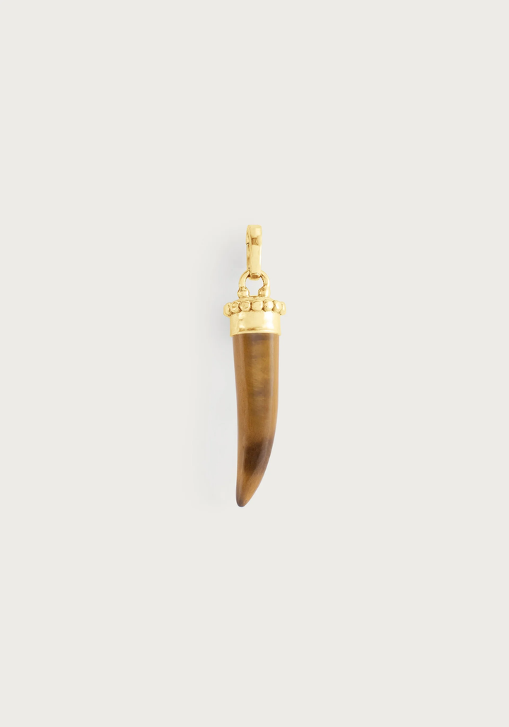 Anabel Aram Forza Stone Horn Charm Tiger&