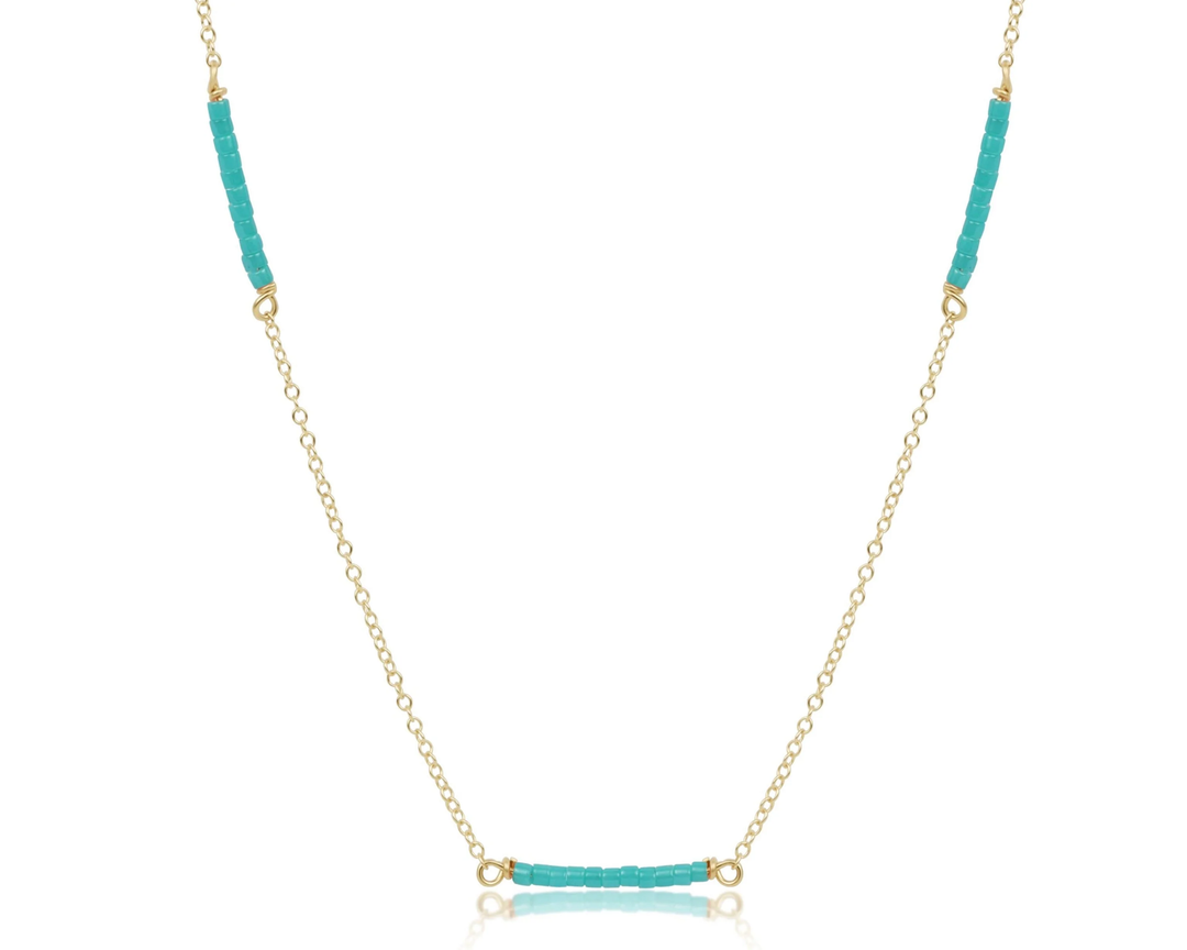 Simplicity Hope Bliss Choker 15in Sea Glass