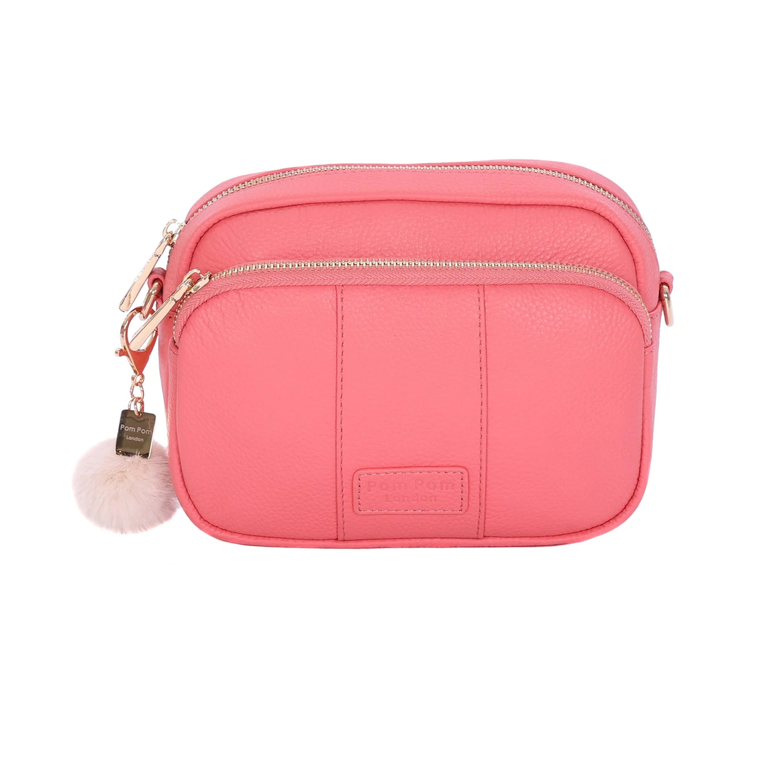 Pom Pom of London Original Bag Coral Pink