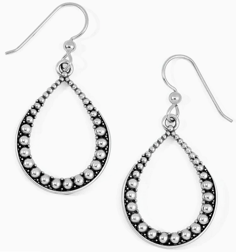 Pretty Tough Teardrop French Wire Earrings